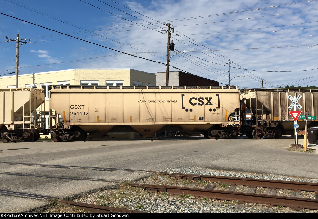 CSX Grain Train Hopper #1